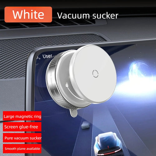 Magnetic 360° Car Phone Holder – Foldable & Strong Suction Mount
